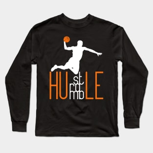 Basketball Player Dunking Long Sleeve T-Shirt